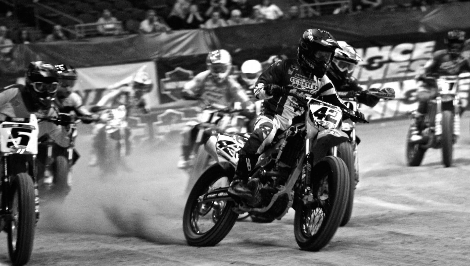 Dirt and Guts at the AMA Pro Flat Track Finale
