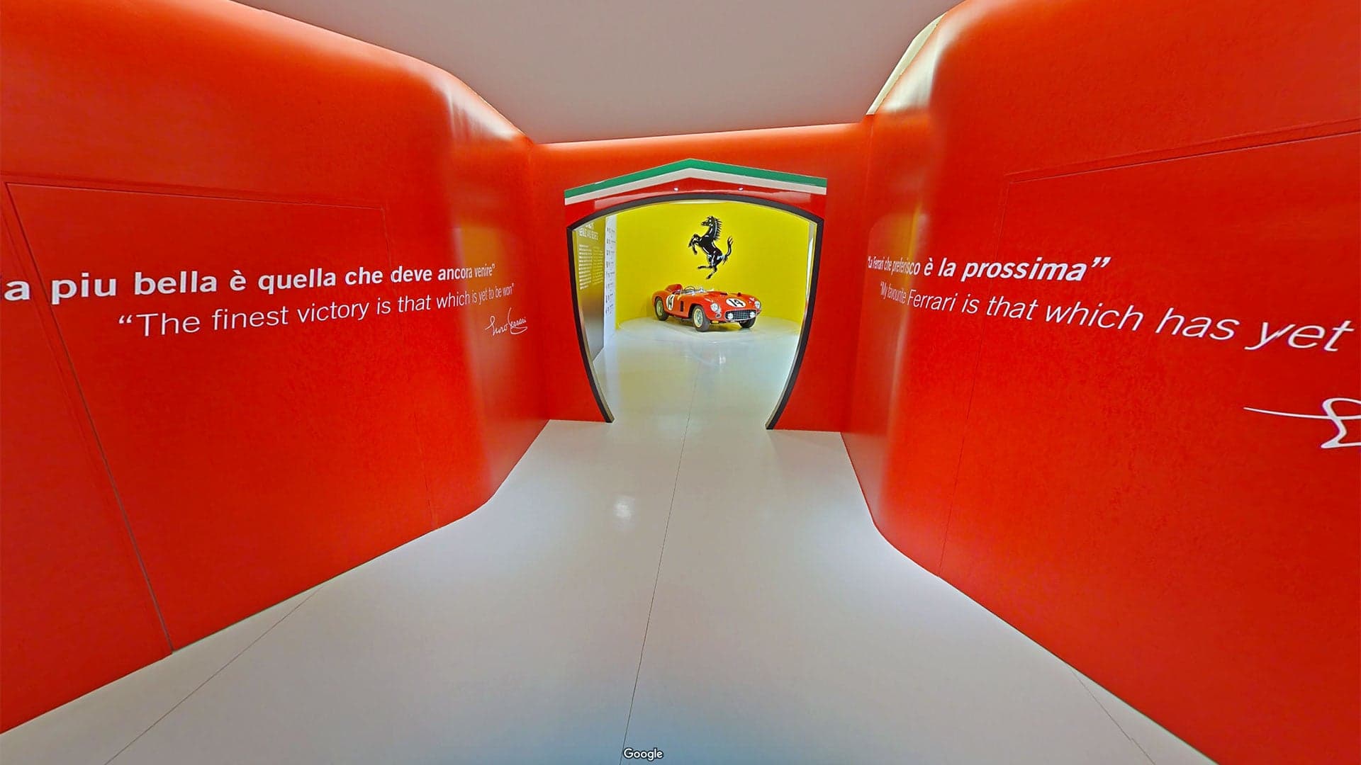 You Can Now Tour the Ferrari Museum on Google Maps