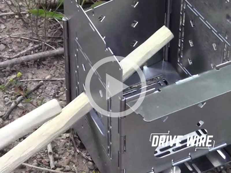 Drive Wire: G2 Folding Firebox Stove