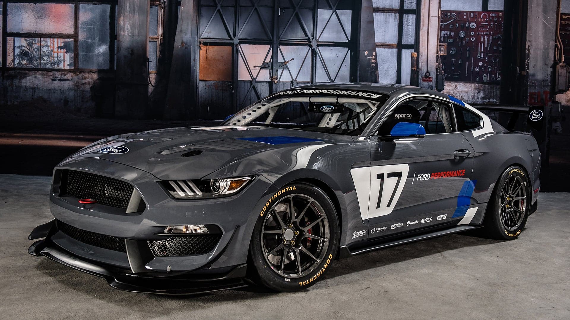 Ford Reveals Badass Mustang GT4 Race Car at SEMA