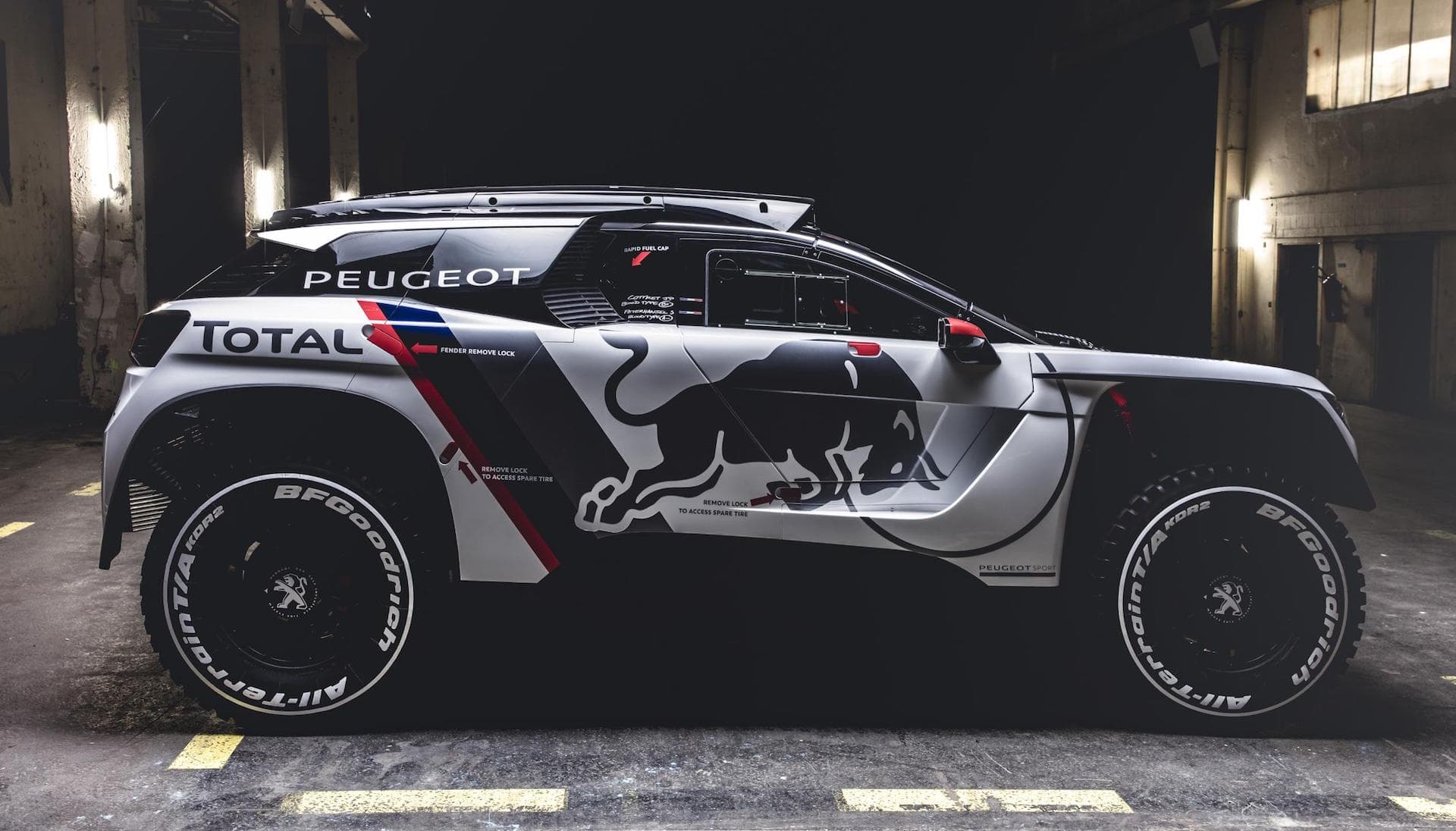 Peugeot’s New 3008 Dakar Race Truck Takes No Prisoners