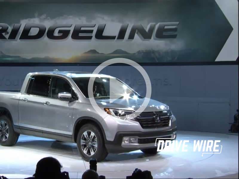 Drive Wire: The Honda Ridgeline Debuts at the North American International Auto Show