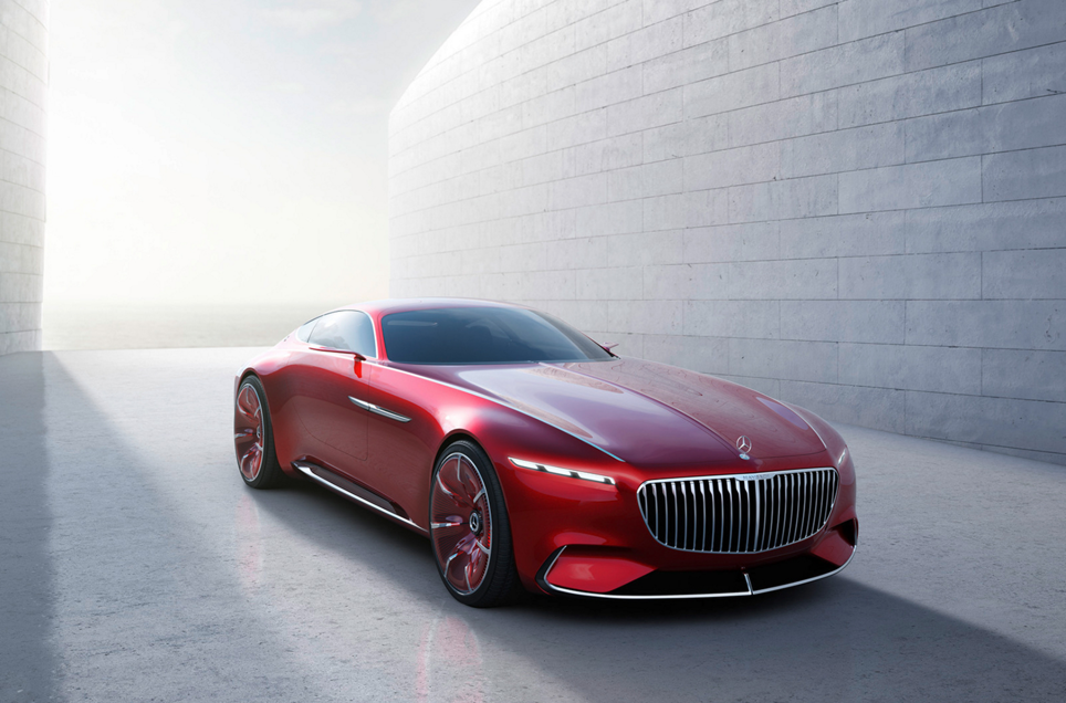 From Mercedes-Maybach, a Gullwing Vision of a Coupe