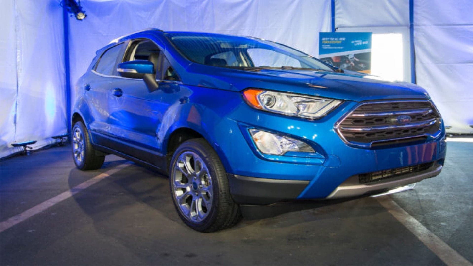 Ford Unveils 2018 EcoSport Model for LA Auto Show