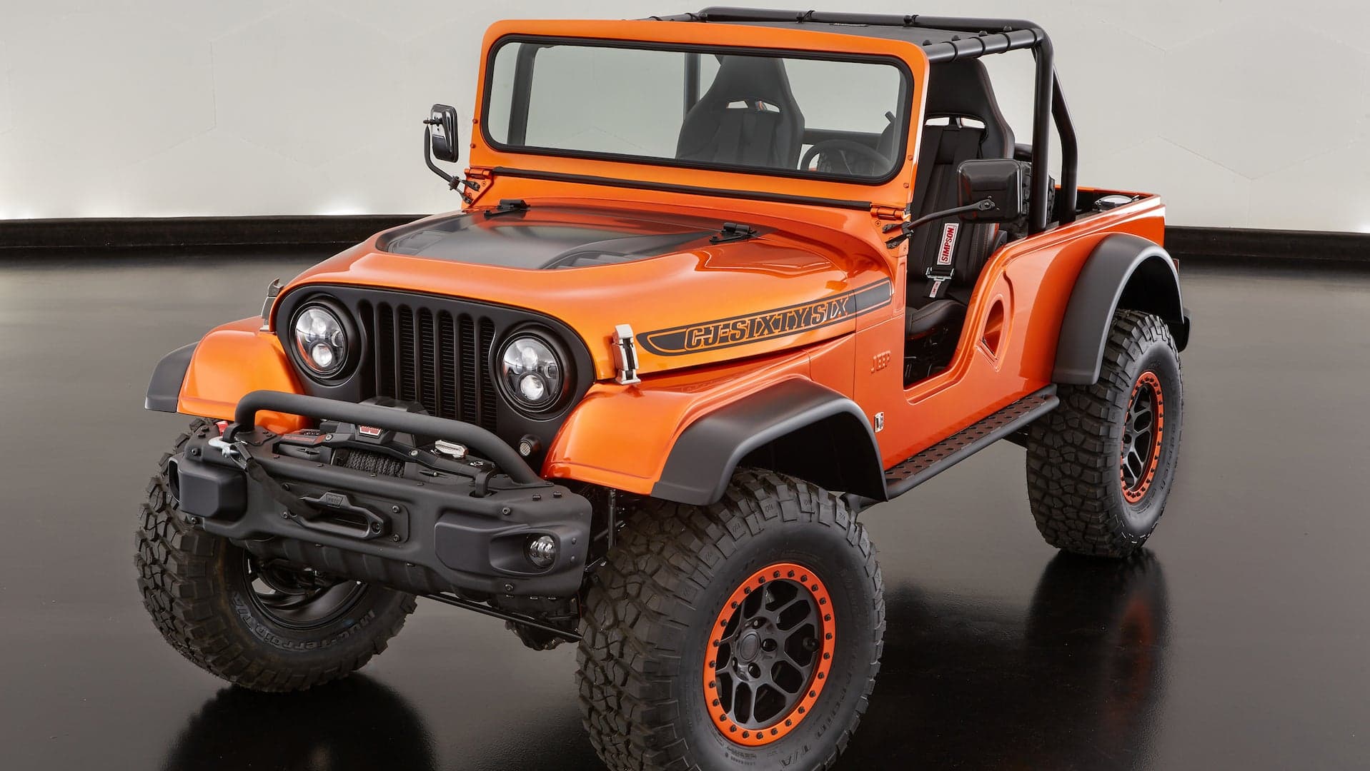 The Jeep Wrangler CJ66 SEMA Concept Is the Ultimate Throwback 4X4