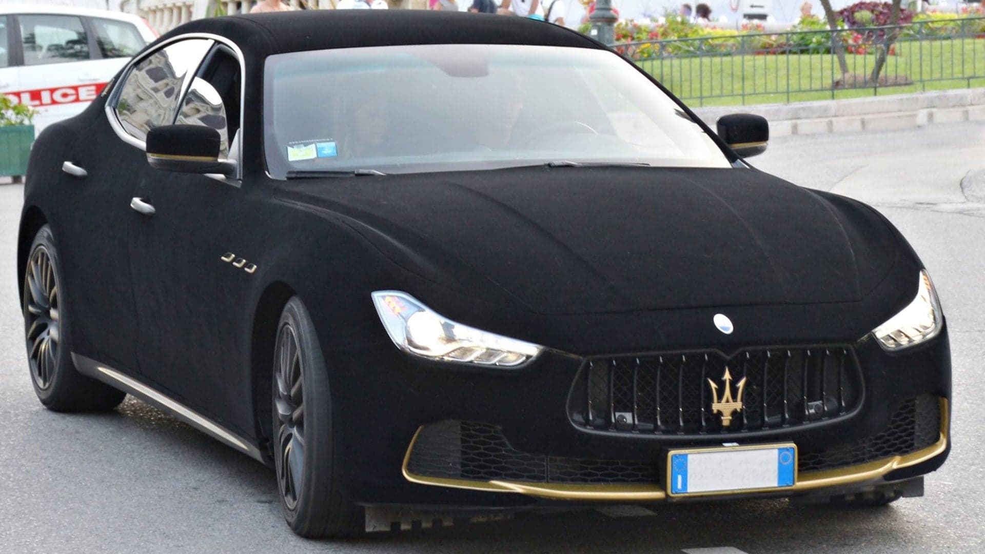 Someone Wrapped a Maserati Ghibli in Velvet and Nothing Makes Sense Anymore