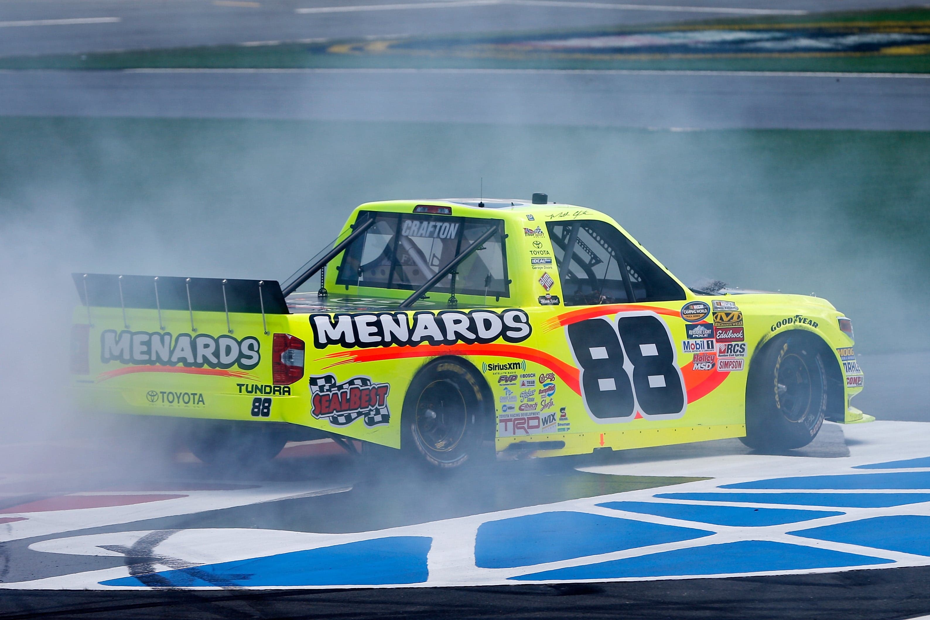 Crafton Takes Second NASCAR Truck Race In A Row