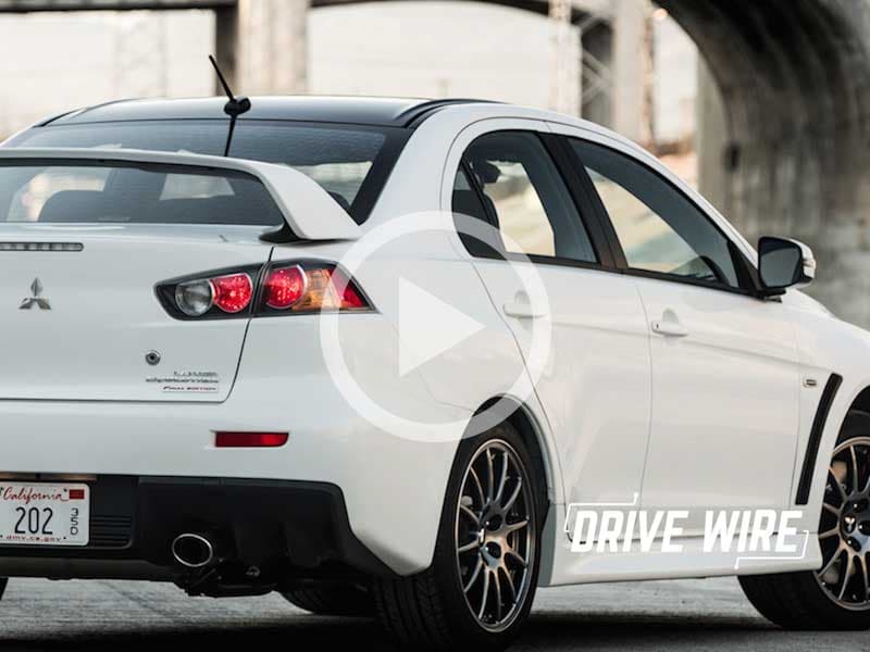 Drive Wire: Mitsubishi Announces the Last of the Lancer Evolutions