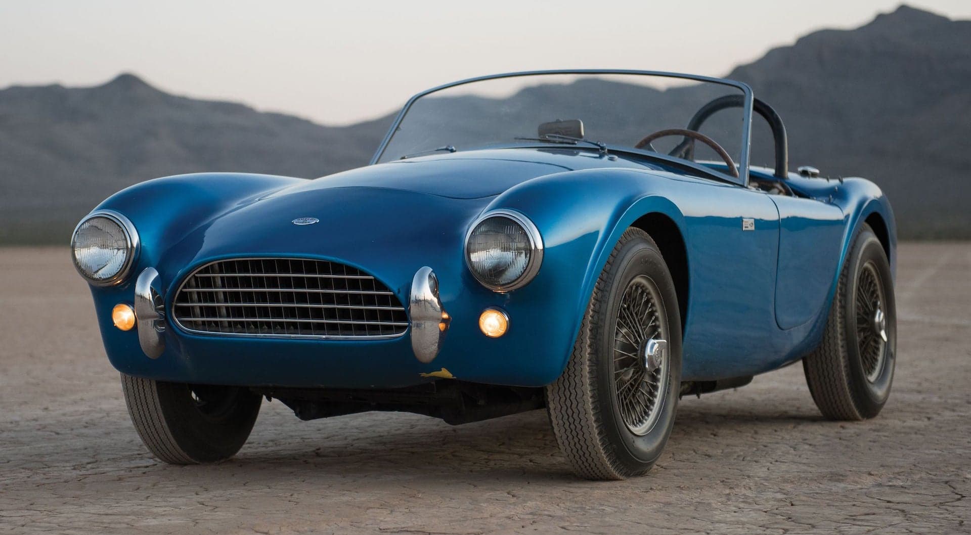 First Shelby Cobra Ever Built Breaks Auction Records at Monterey