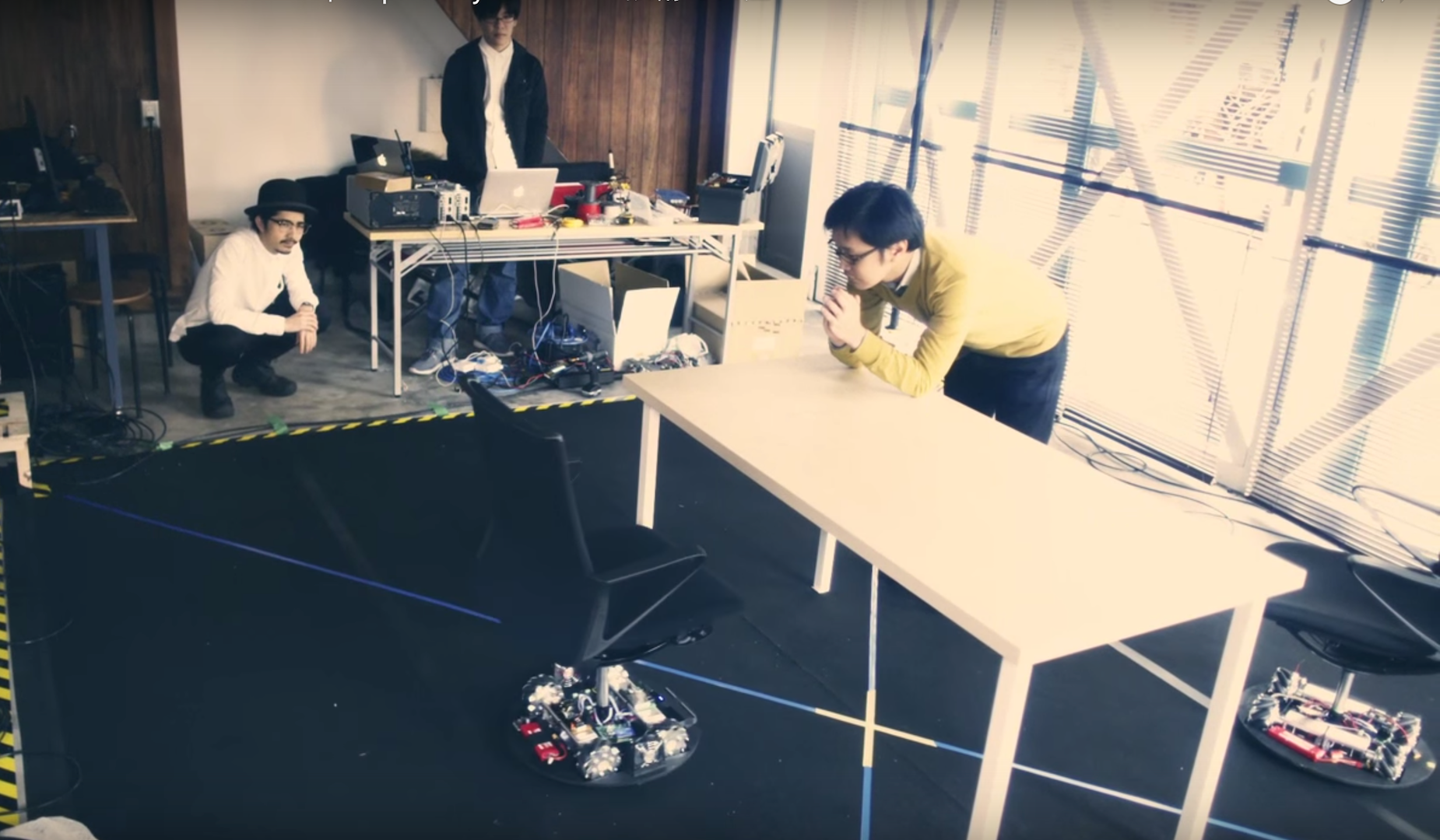 Nissan Built a Fleet of Semi-Autonomous Desk Chairs