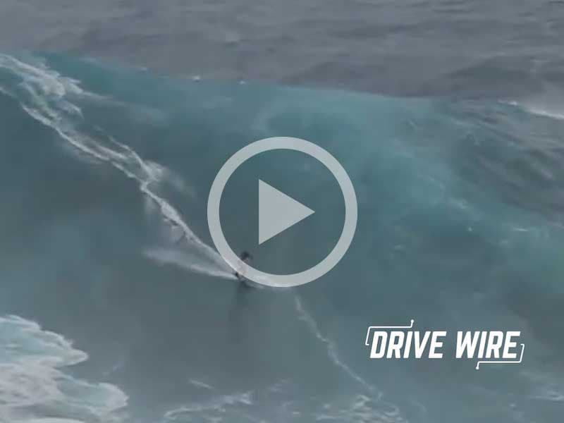 Drive Wire: Dropping in on One Gnarly Wave