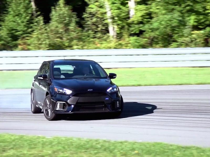 Driving with The Stig in the Ford Focus RS