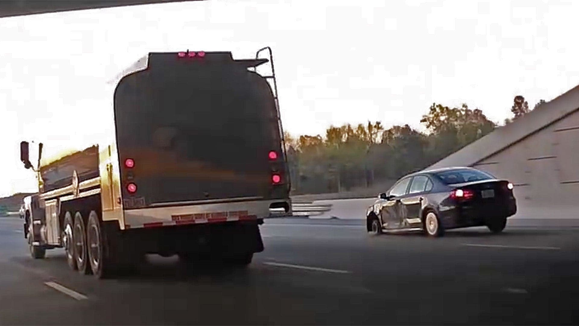 Watch This VW Jetta Do 75 MPH on One Front Wheel
