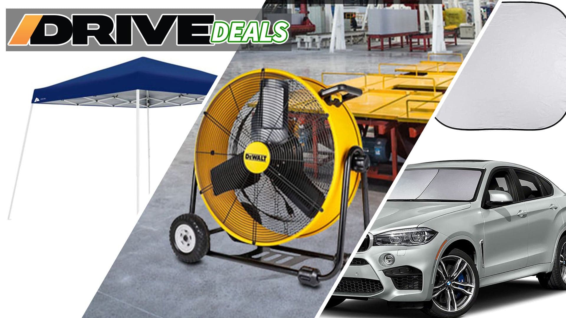 Save on DeWalt’s Drum Fan and Keep out the Sun With Deals From Amazon