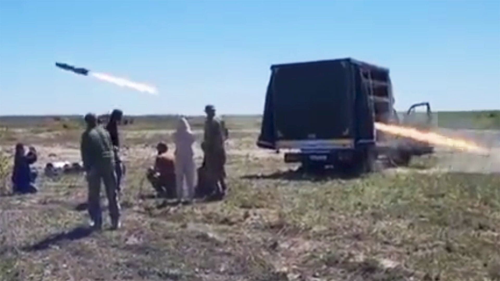 Truck-Mounted Brimstone Missile Launcher Emerges In Ukraine