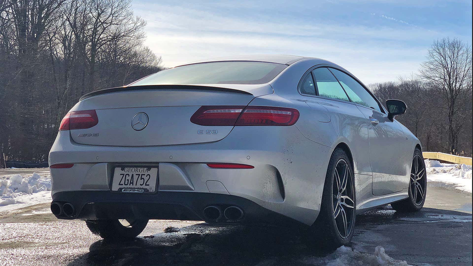 2019 mercedes-amg e53 coupe review rear