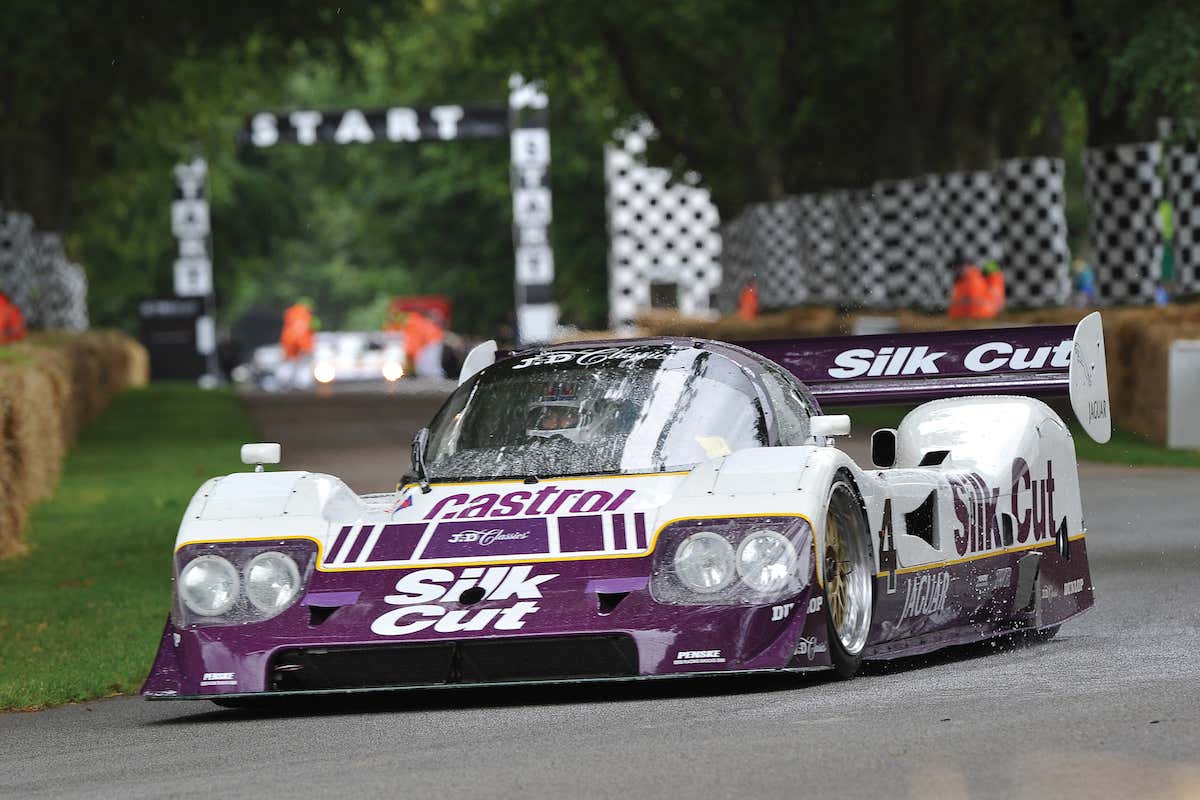 Stunning 1989 Jaguar XJR-11 Group C Car in Famed Silk Cut Livery Headed to Auction
