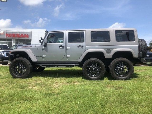 This Jeep Wrangler 6x6 'Terminator' With Questionable Mods Can Be Yours for  $74,955