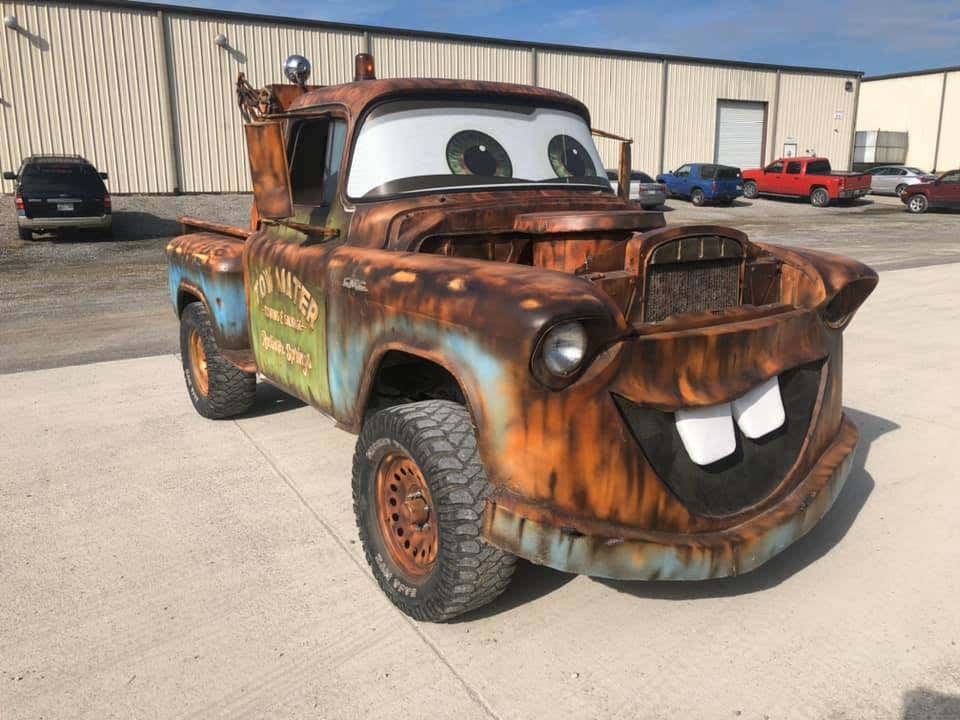 Someone Is Selling This Incredibly Detailed Mater Tow Truck Replica For 50 000