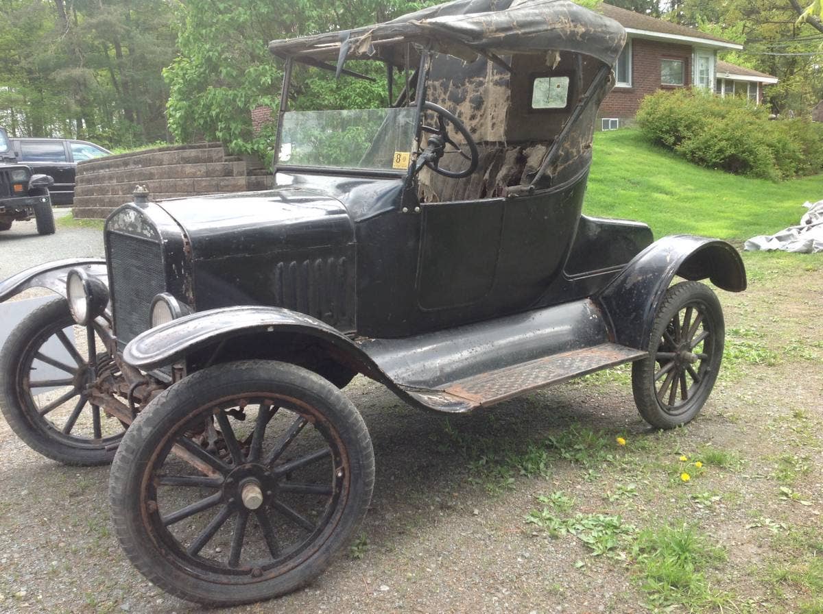 For Sale Unrestored 20 Ford Model T Barn Find Discovered After ...
