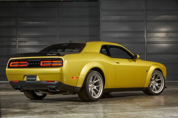 2020 Dodge Challenger R/T Scat Pack Widebody 50th Anniversary Edition in Gold Rush