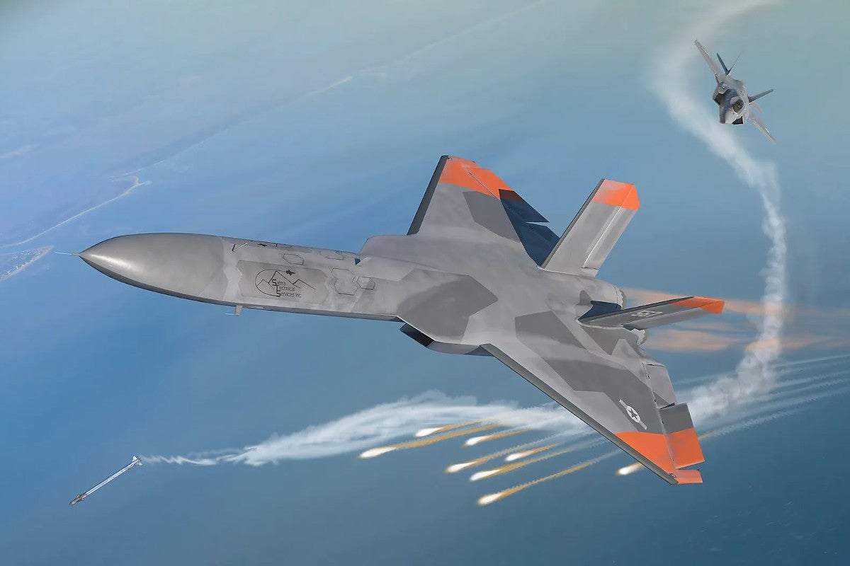 Sci Fi Fighter Jet