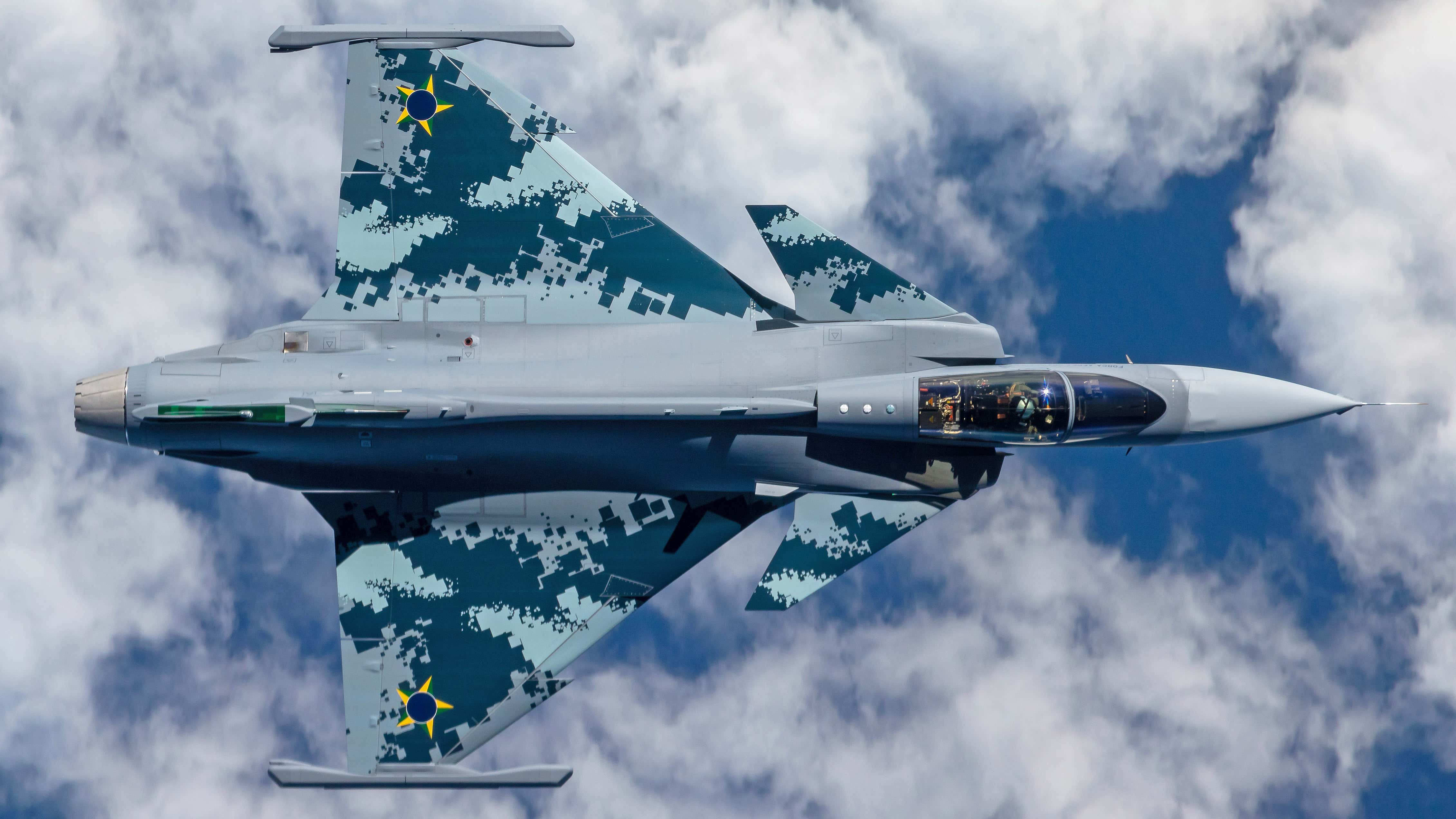 Sweden S Saab Launches Gripen Fighter Jet Component Production In Brazil