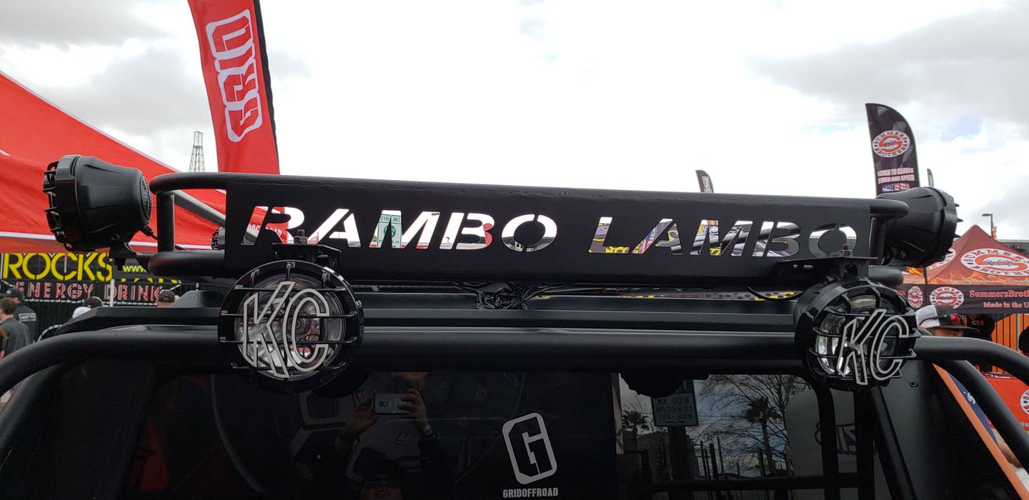 Rambo Lambo roof rack
