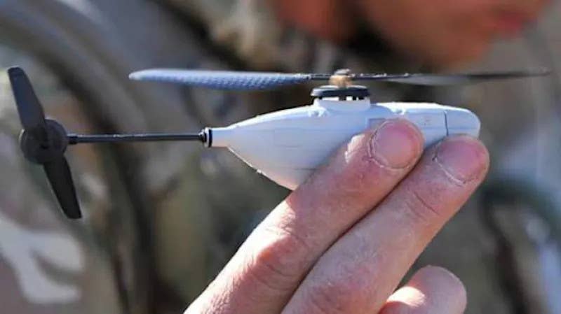 Hobart Advarsel ebbe tidevand Syrian Regime Troops Captured A Black Hornet Nano Spy Drone