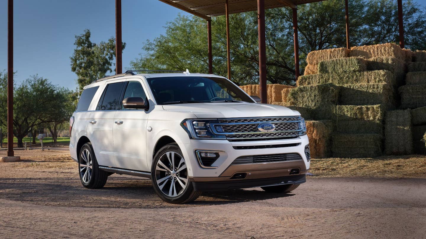 A 2020 Ford Expedition. 