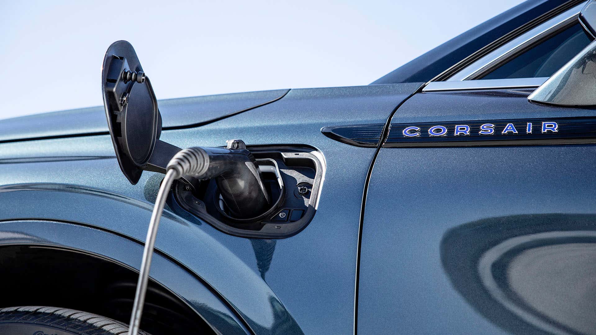 The new Lincoln Corsair is offered as a plug-in hybrid.