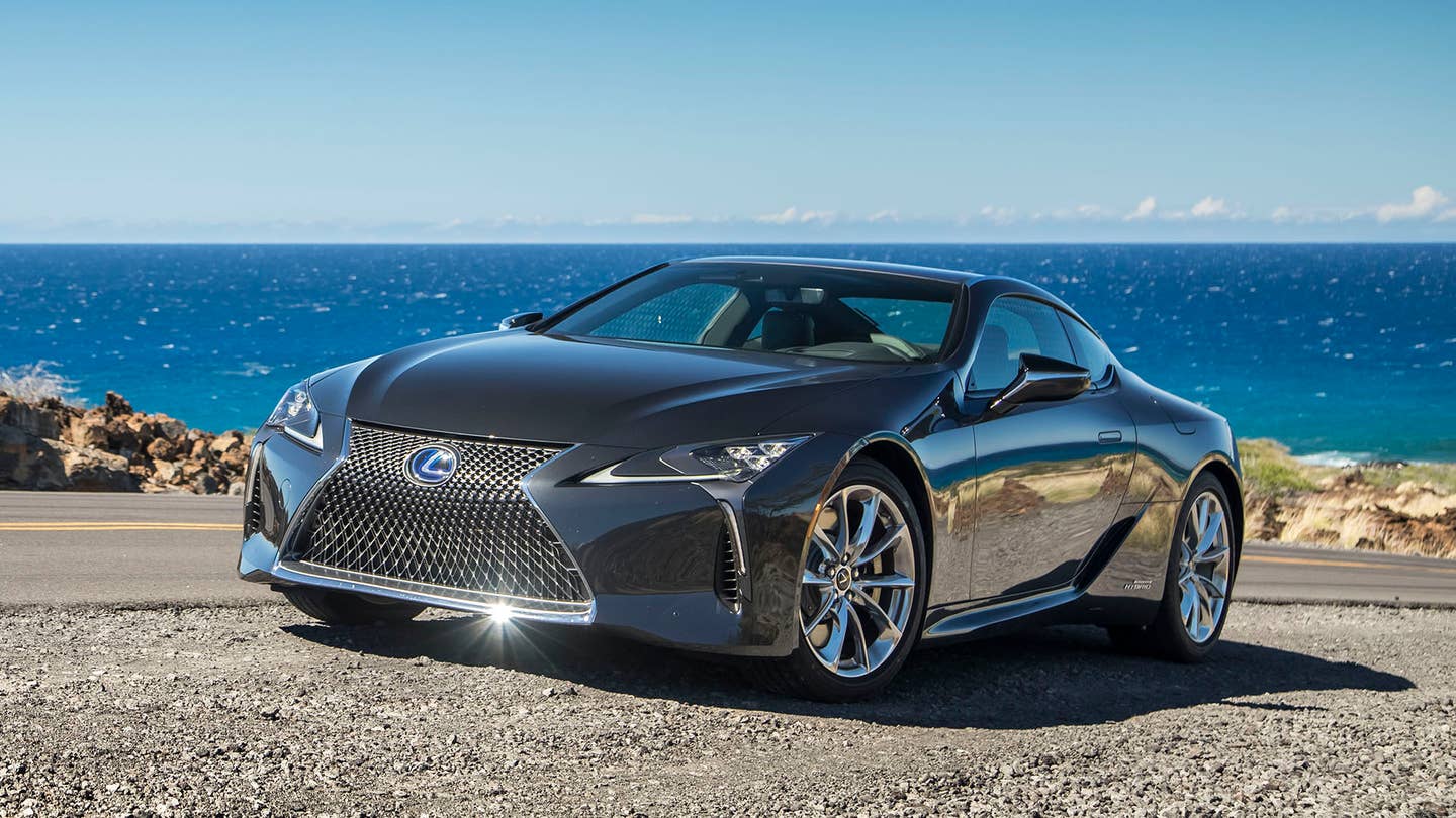The Lexus LC 500 is one of the most beautiful hybrids ever produced.