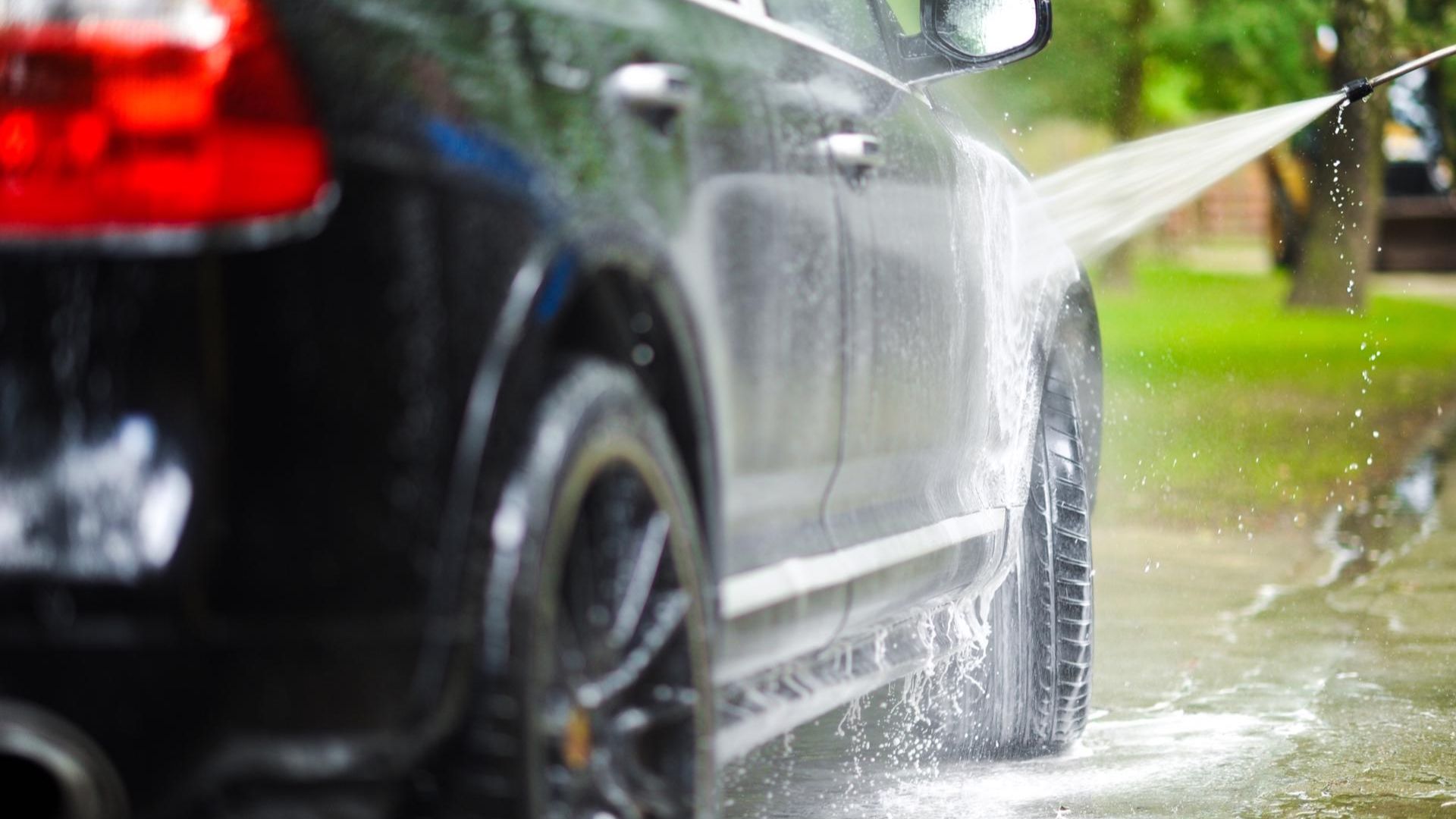 Wash your car only after the paint dries. 