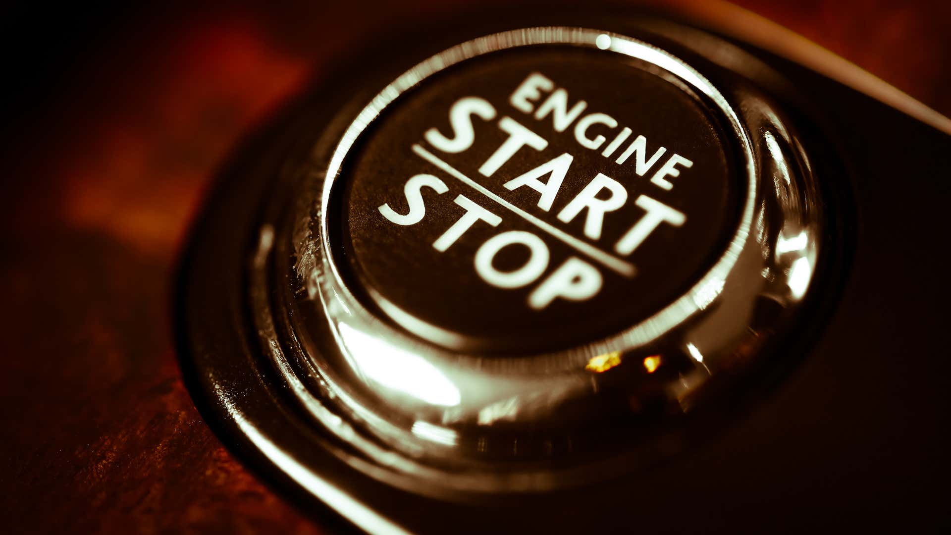 Lucky you with the fancy push-button start.