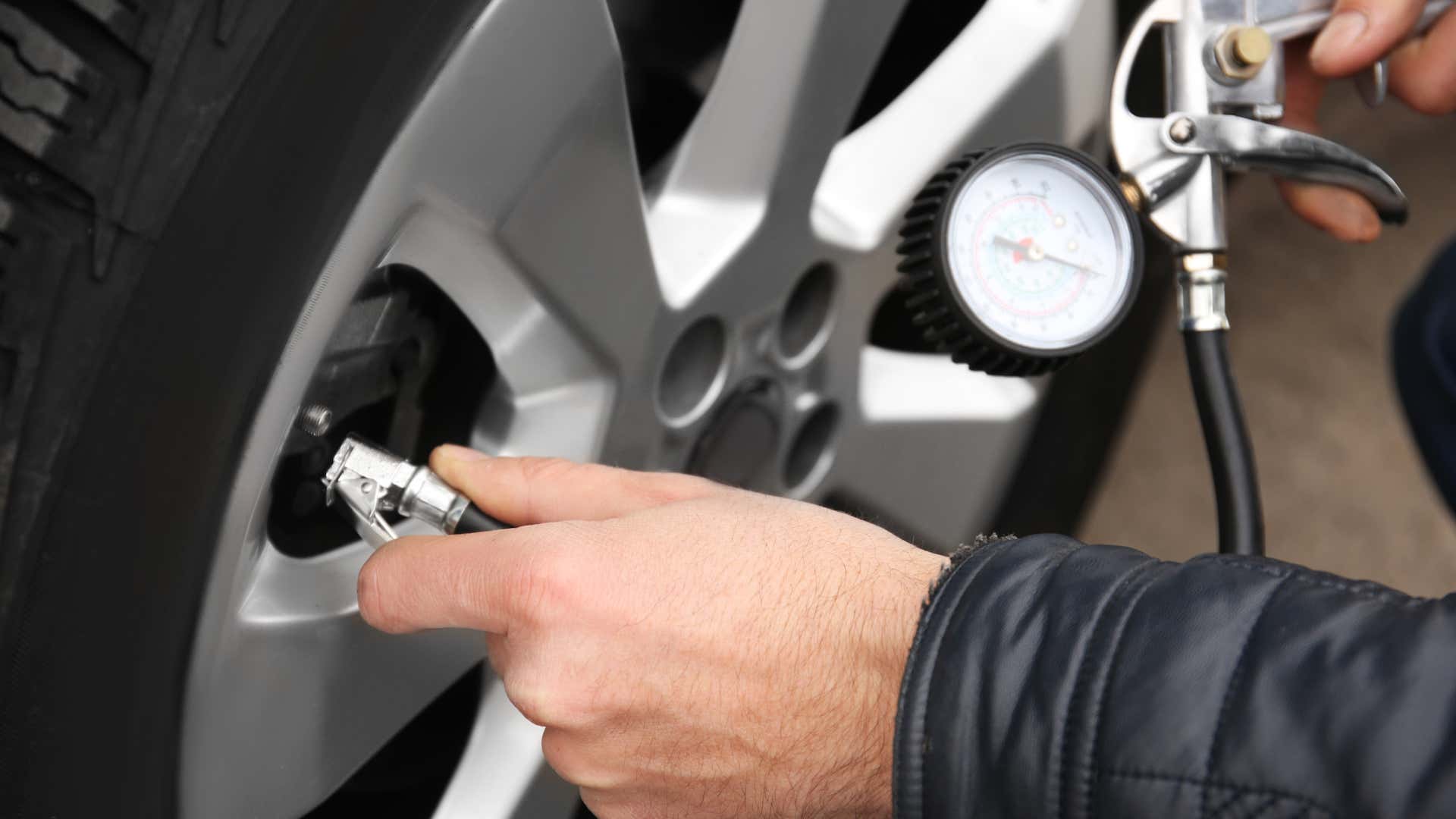 A TPMS light means it's time to check your tires.