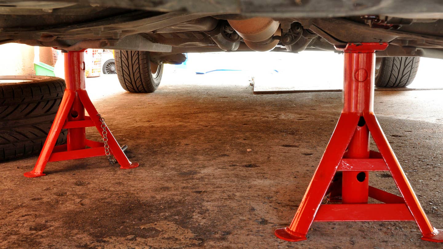 Jack stands protect you from potential harm.