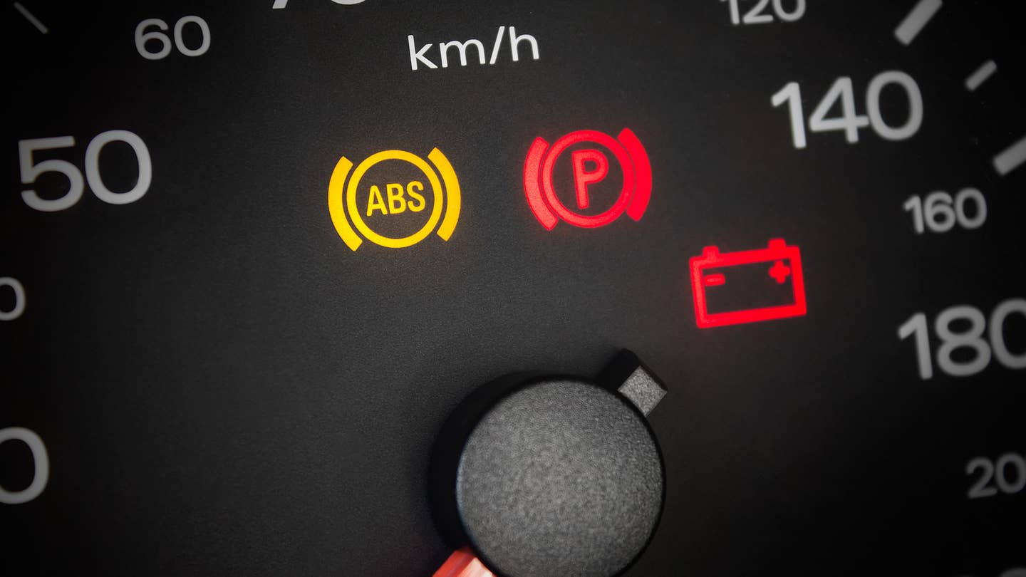 ABS lights can be caused by a number of factors.