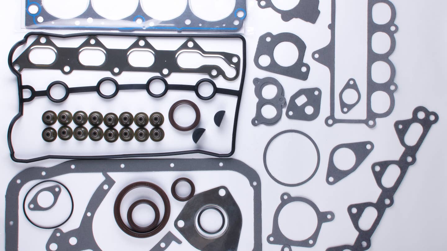 Your engine has a variety of gaskets.