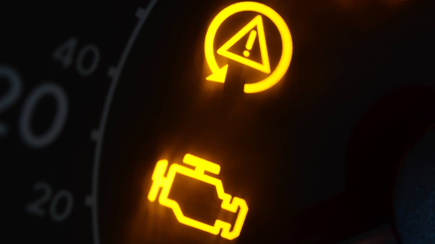 Your car will use a check engine light to let you know of problems.