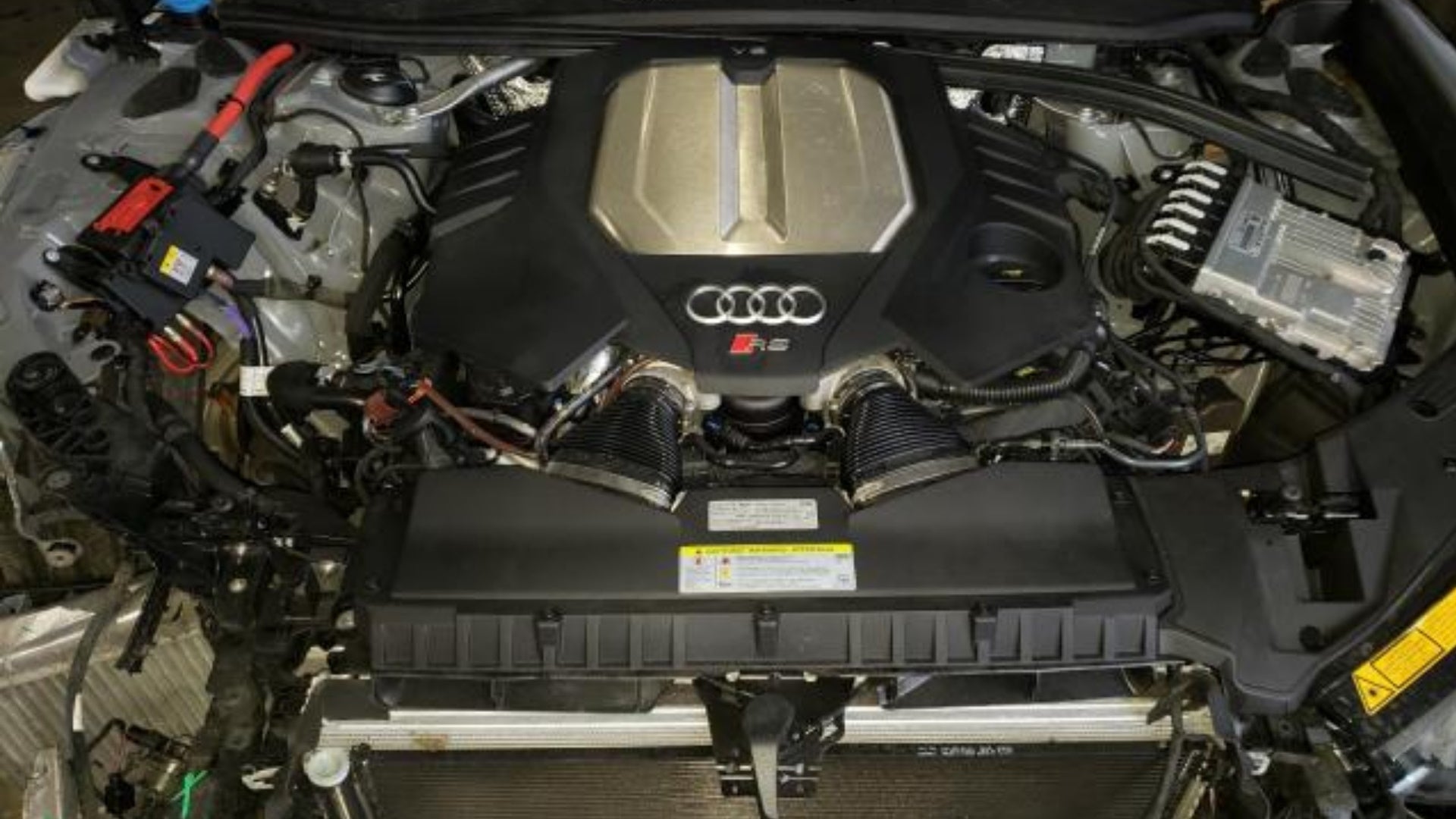 The First Totaled 2021 Audi RS6 Avant Is Here, And It's ...