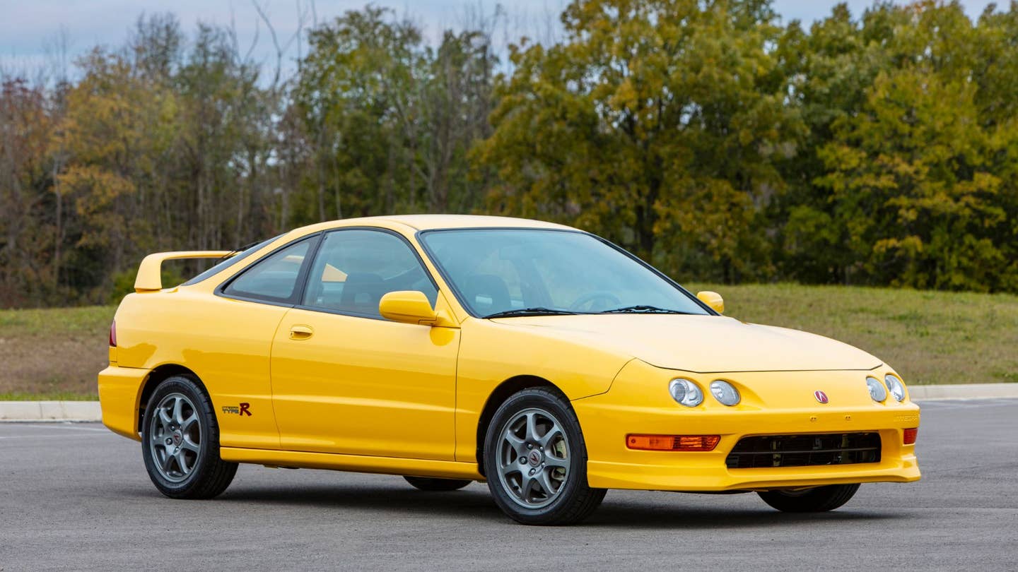 Yellow is the best color for the Integra Type R.