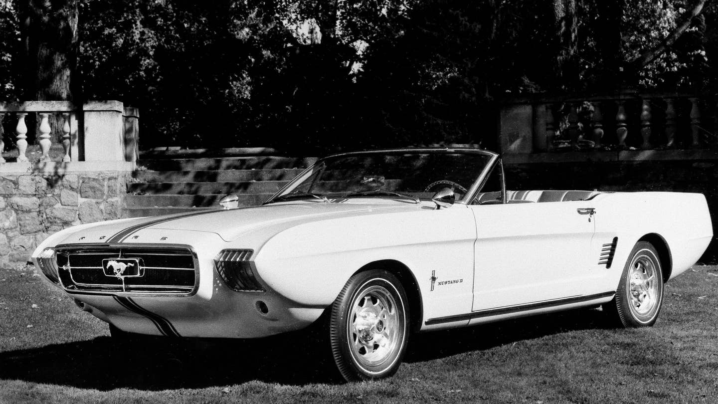 The original Ford Mustang II concept. 