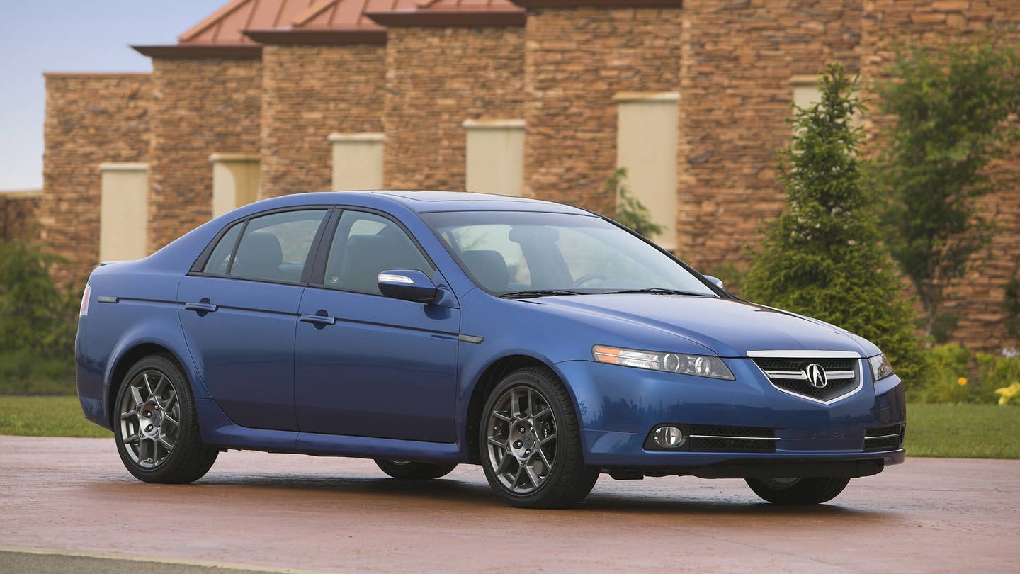 The 2007-2008 Acura TL Type S stands for the camera. 