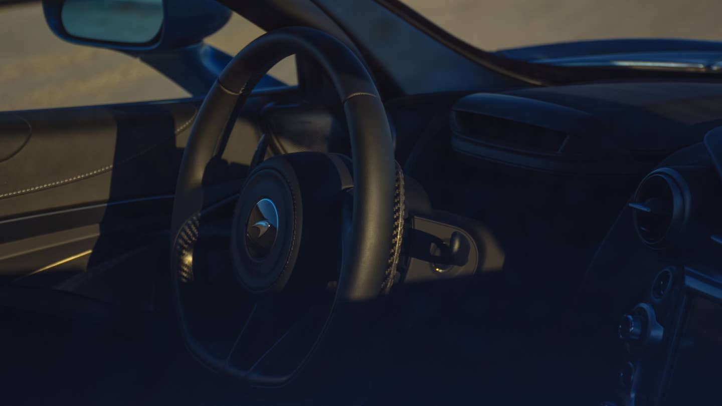 McLaren still uses hydraulic power steering in its 720S supercar.