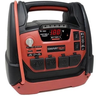 Smartech Power Station with Jump Starter and Air Compressor