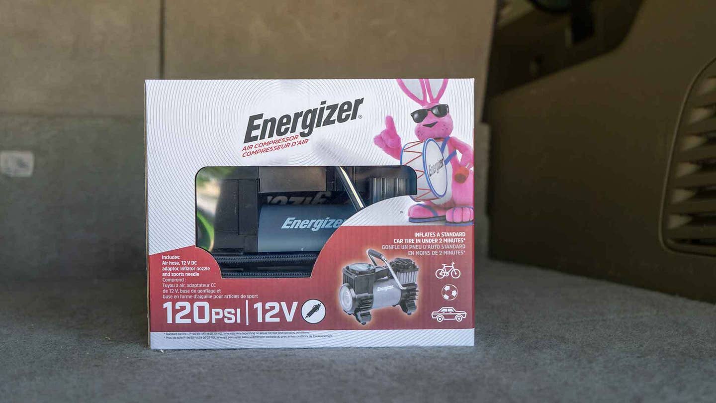 The Energizer's box. 