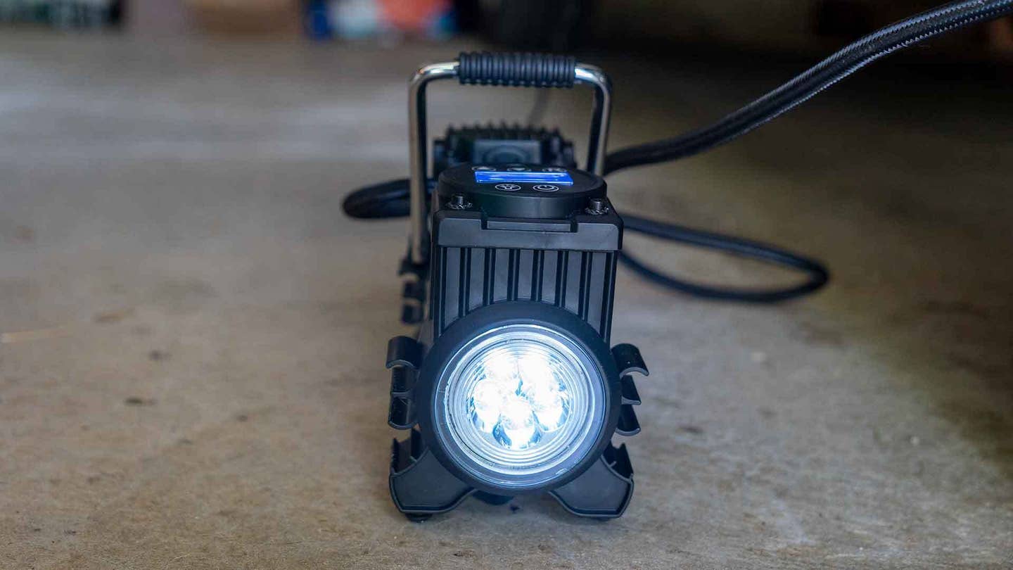 The Energizer's flashlight.