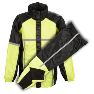Milwaukee Performance Men's Water Resistant Rain Suit with Reflective Tape