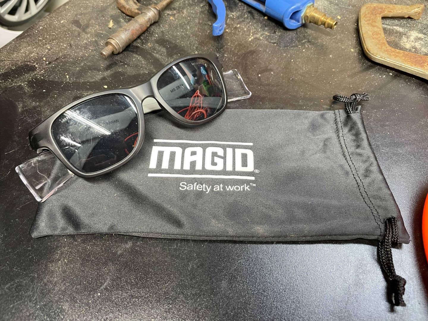 MAGID Y50BKAFGY Iconic Y50 Design Series Safety Glasses