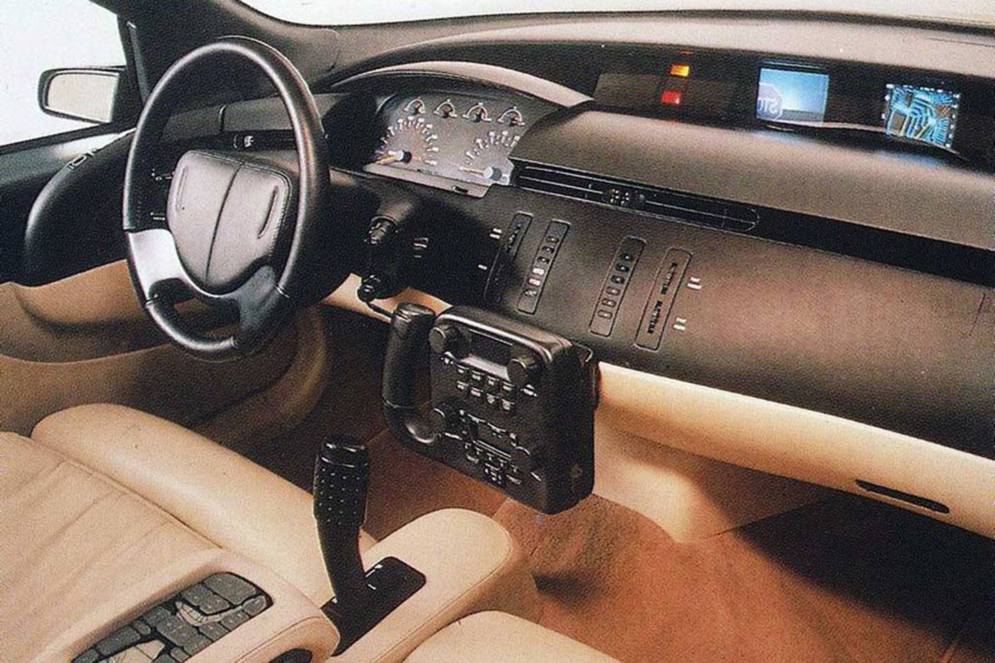 Cadillac Voyage 1988 concept interior